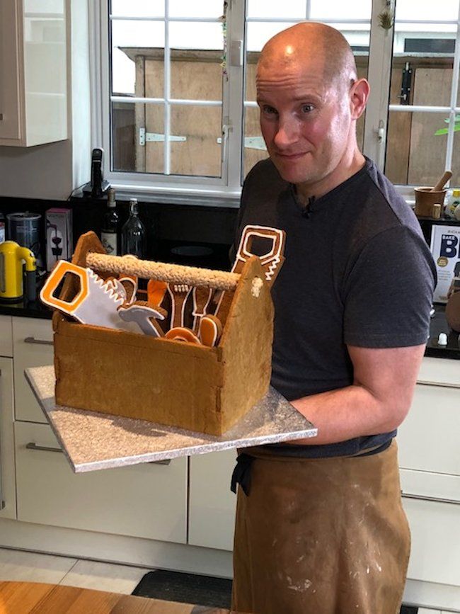 Richard Burr swaps his whisks for tools